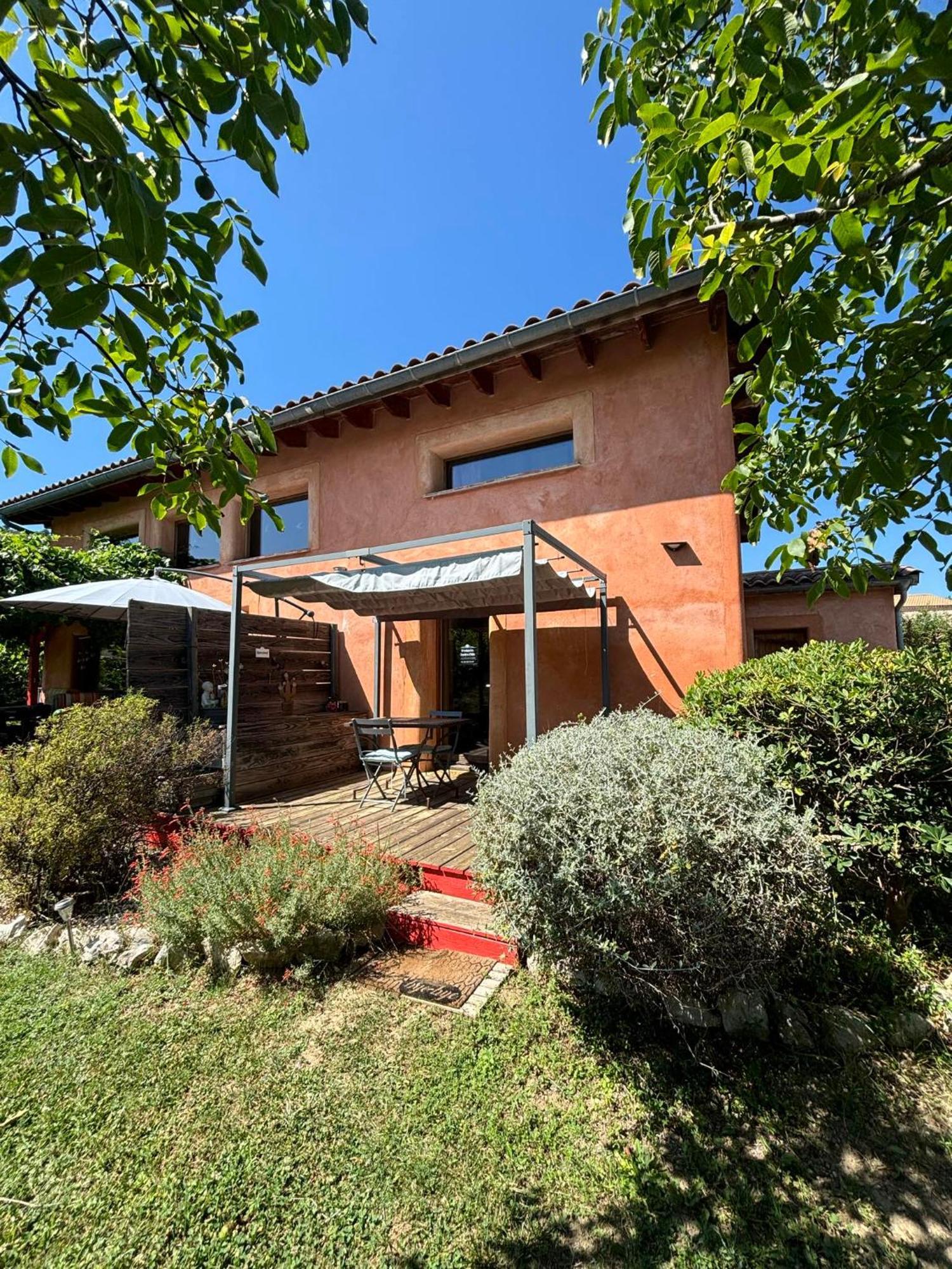 Brindepaille Bed and Breakfast Vallon-Pont-dʼArc Eksteriør billede